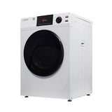 Secadora Equator Deluxe de 24 pulgadas, CON VENTILACIÓN, con sensor, higienización, 4 pies cúbicos, control táctil, 110 V, DIGITAL (Reacondicionada)