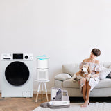 Ultimate PET CARE COMBO Washer Dryer + Pet Groomer + Air Purifier White