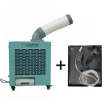 Equator 3-in-1 OUTDOOR AC+HEATER+FAN 9000 BTU 110V w/Wheels 110V + Drip Pan + Pump