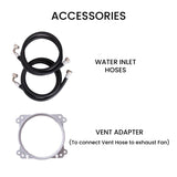 Original All-In-One 4600 Washer Dryer VENTLESS/VENTED PET Cycle 1.62cf/15lbs 110V