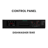 18 in Dishwasher 10 place QUIET 110V E-Star ADA+3/4 HP Garbage Disposer -- White