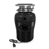 Triturador de basura 3/4 HP ULTRA SILENCIOSO 65 dB, trituración en 2 etapas, 1700 rpm, 110 V