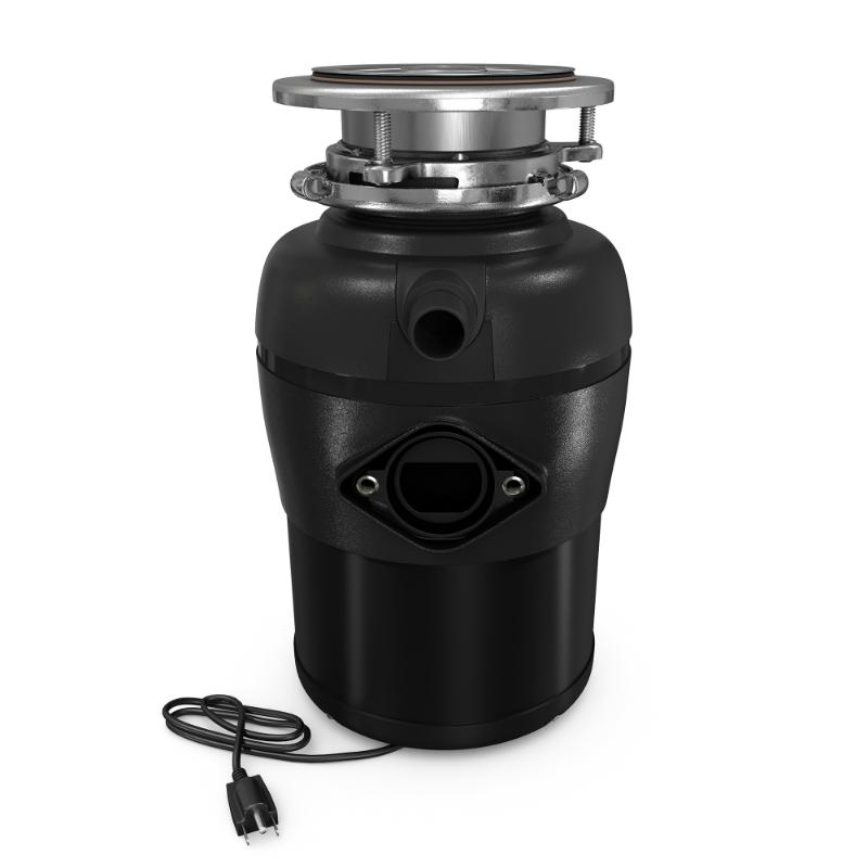Triturador de basura 3/4 HP ULTRA SILENCIOSO 65 dB, trituración en 2 etapas, 1700 rpm, 110 V