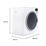 Ultra Compact Short Vented SENSOR Dryer 2.6cf/10lb LED Ops 110V/1400W (Renewed)