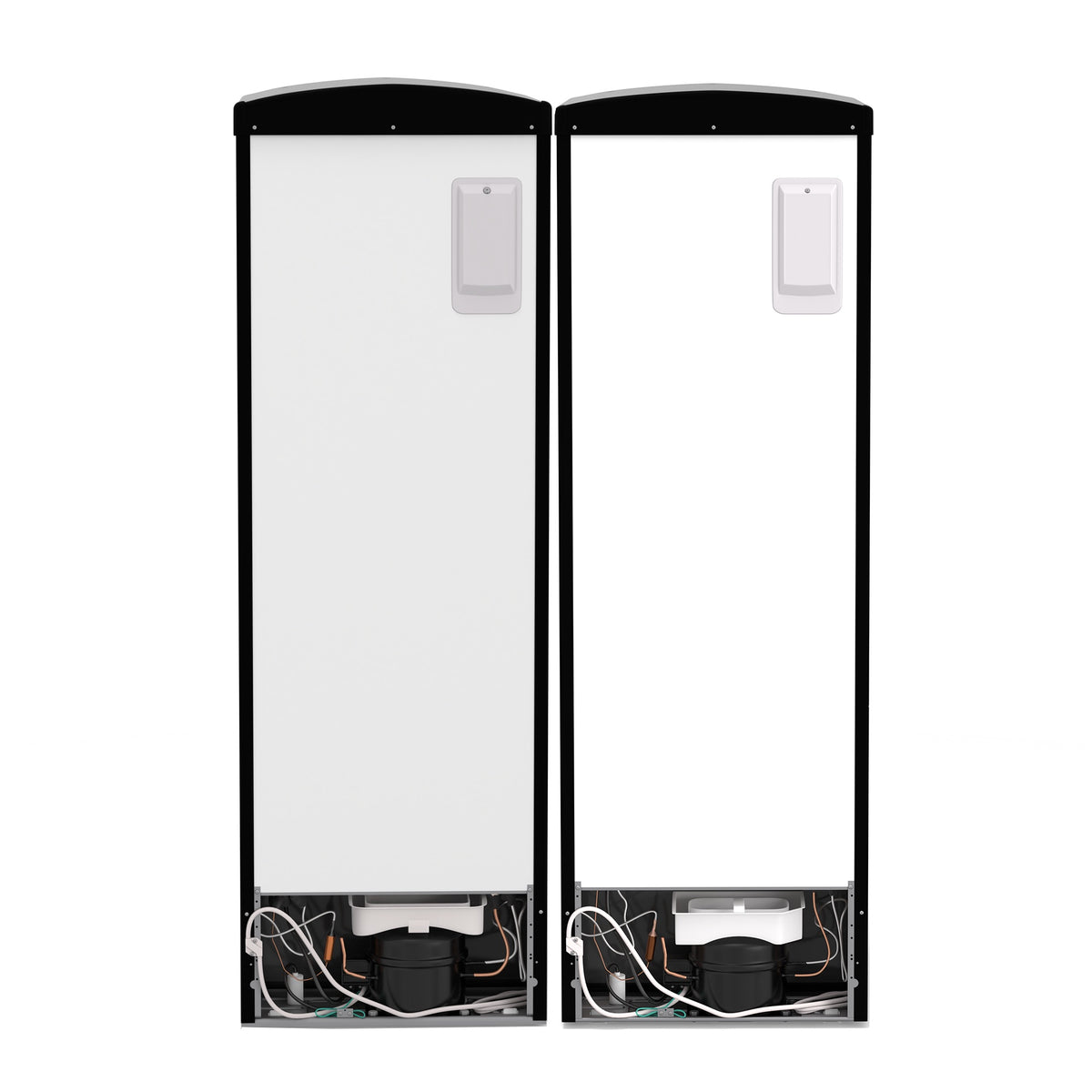 Ensemble réfrigérateur rétro Conserv 24 po 11 pi³ + congélateur vertical 8,3 pi³ 110 V