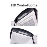 Ensemble réfrigérateur rétro Conserv 24 po 11 pi³ + congélateur vertical 8,3 pi³ 110 V