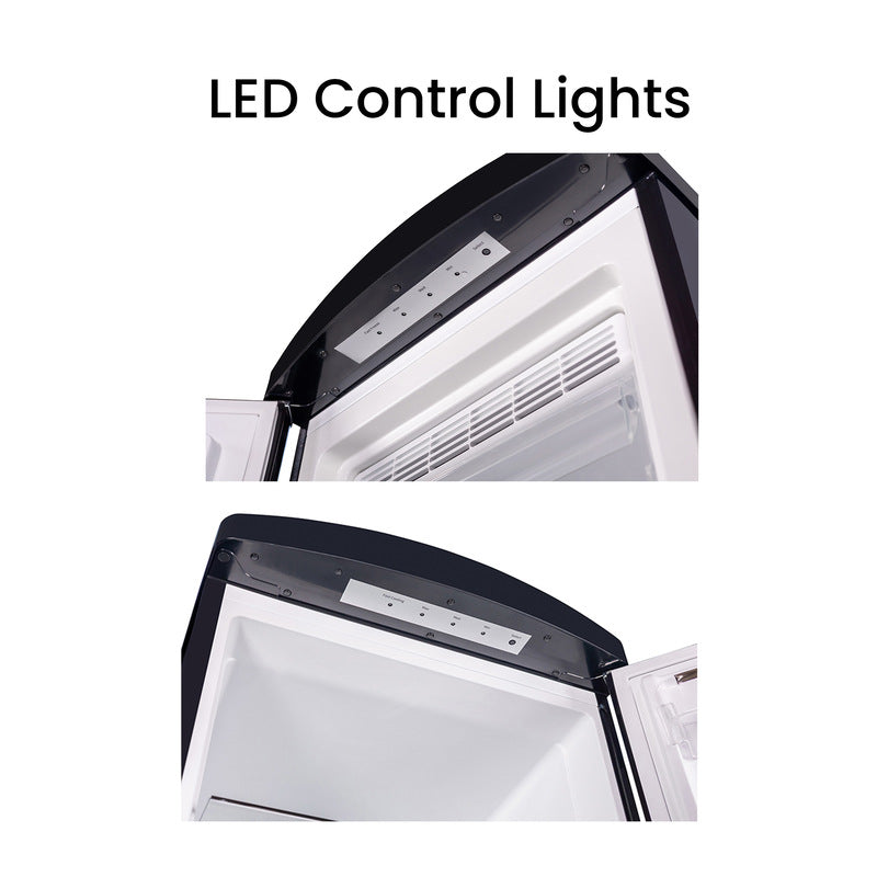 Ensemble réfrigérateur rétro Conserv 24 po 11 pi³ + congélateur vertical 8,3 pi³ 110 V