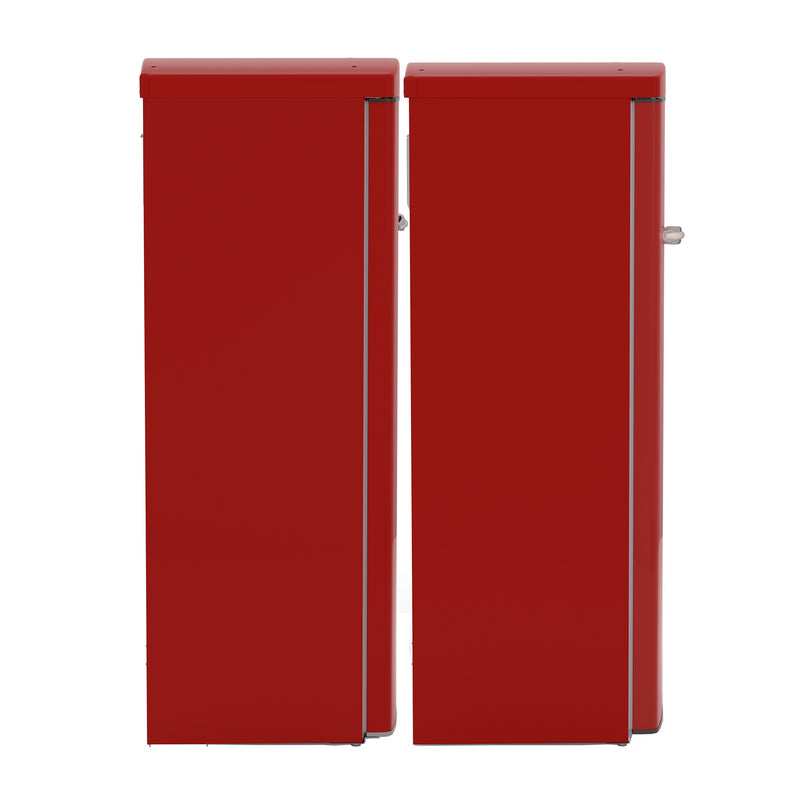 Ensemble réfrigérateur rétro Conserv 24 po 11 pi³ + congélateur vertical 8,3 pi³ 110 V