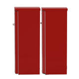 Ensemble réfrigérateur rétro Conserv 24 po 11 pi³ + congélateur vertical 8,3 pi³ 110 V