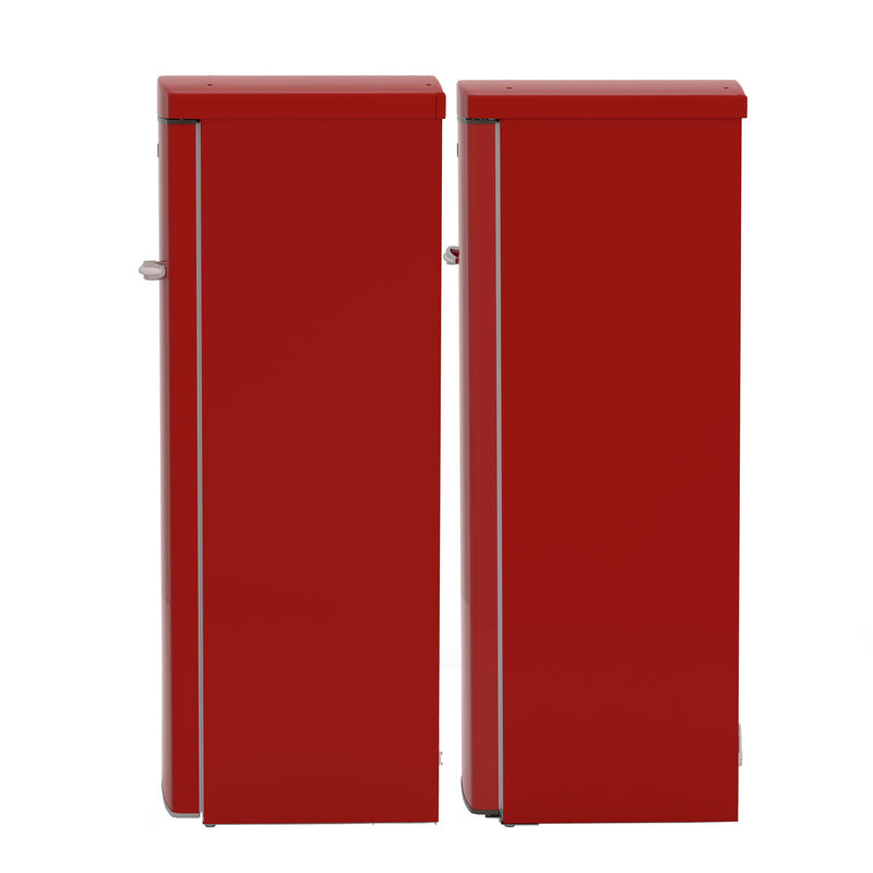 Ensemble réfrigérateur rétro Conserv 24 po 11 pi³ + congélateur vertical 8,3 pi³ 110 V