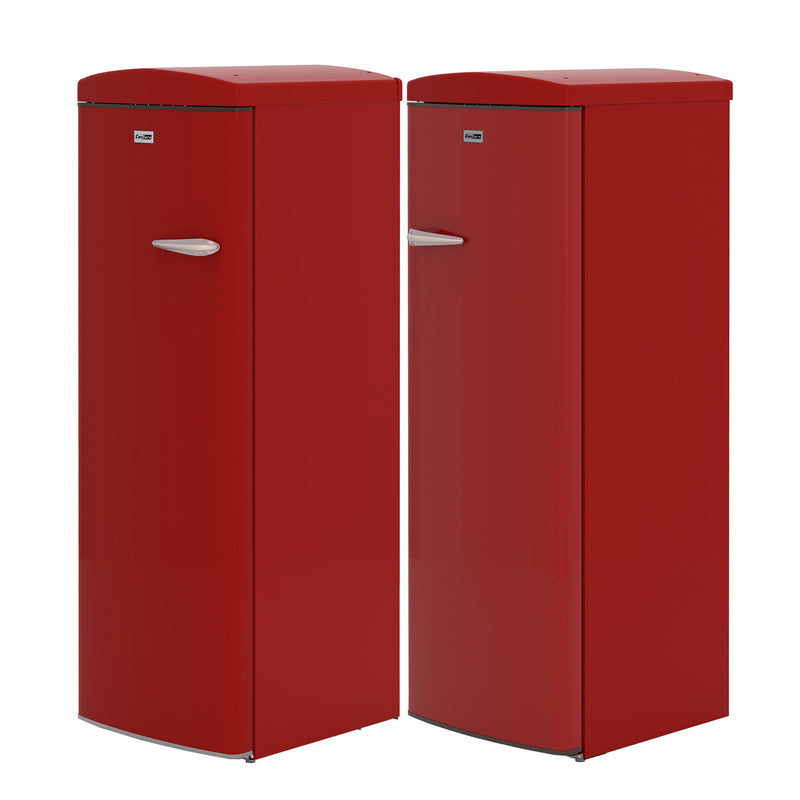 Ensemble réfrigérateur rétro Conserv 24 po 11 pi³ + congélateur vertical 8,3 pi³ 110 V