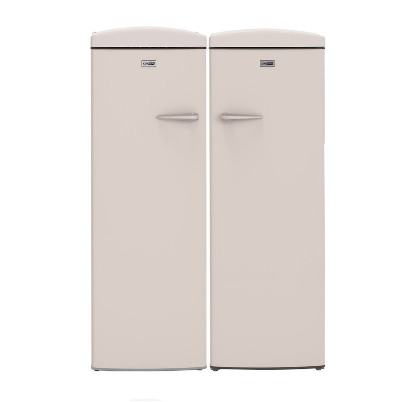 Ensemble réfrigérateur rétro Conserv 24 po 11 pi³ + congélateur vertical 8,3 pi³ 110 V