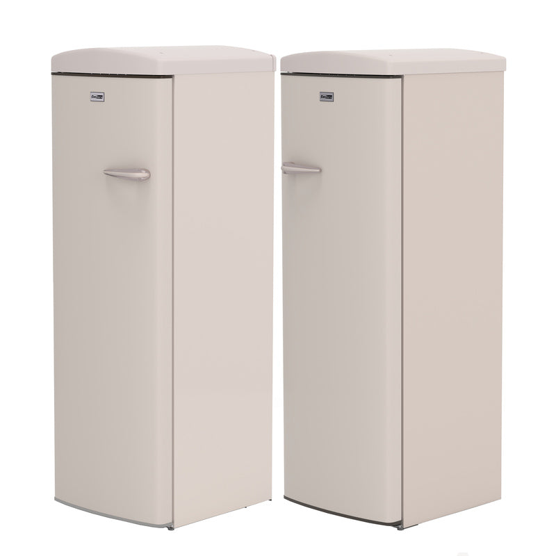 Ensemble réfrigérateur rétro Conserv 24 po 11 pi³ + congélateur vertical 8,3 pi³ 110 V