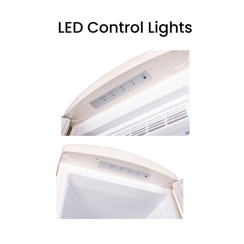 Ensemble réfrigérateur rétro Conserv 24 po 11 pi³ + congélateur vertical 8,3 pi³ 110 V