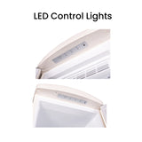 Ensemble réfrigérateur rétro Conserv 24 po 11 pi³ + congélateur vertical 8,3 pi³ 110 V