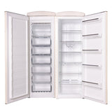 Ensemble réfrigérateur rétro Conserv 24 po 11 pi³ + congélateur vertical 8,3 pi³ 110 V