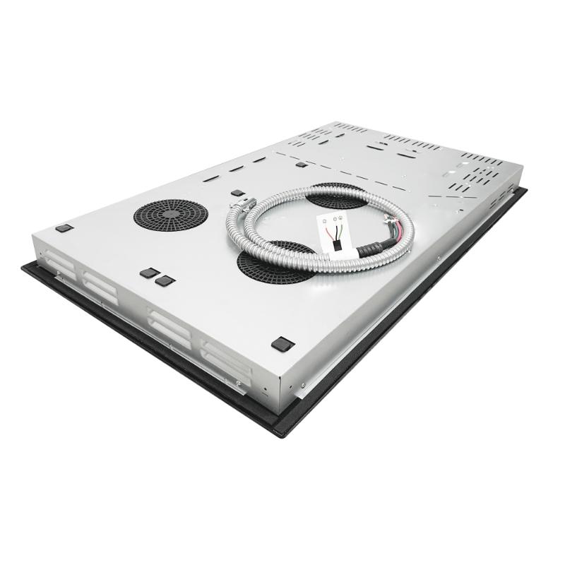 Table de cuisson électrique hybride CÉRAMIQUE-INDUCTION 5 foyers de 36 pouces 220V Equator