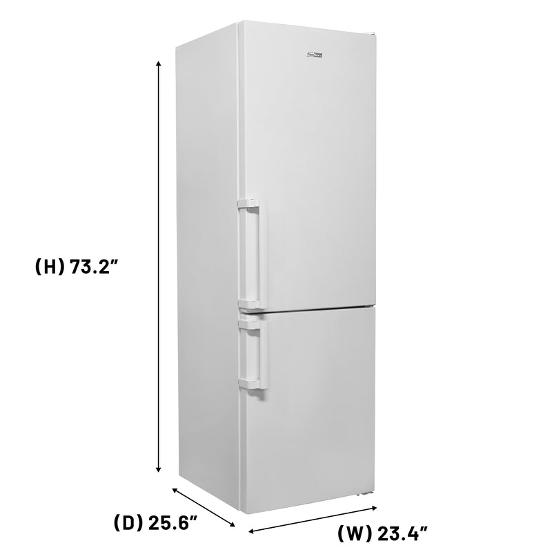 Conserv 12cf No Frost Bottom Freezer Refrigerator Wine Rack GARAGE READY E-Star