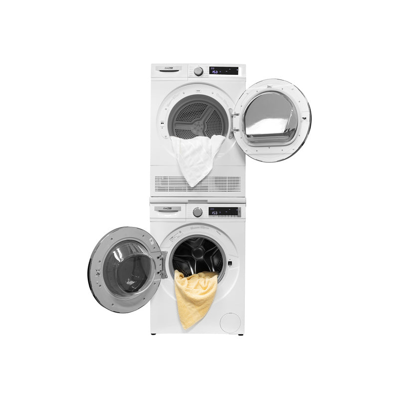 Lavadora Conserv Luxe de 2.2 pies cúbicos 110V + Secadora de condensación de 4 pies cúbicos 220V, garantía de 2 años