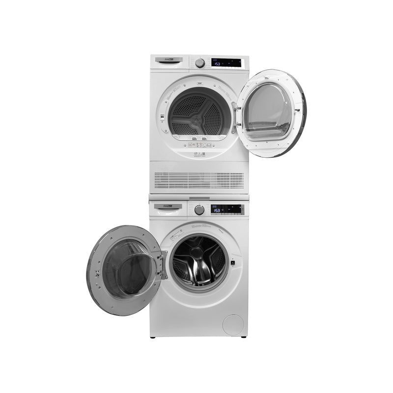 Lavadora Conserv Luxe de 2.2 pies cúbicos 110V + Secadora de condensación de 4 pies cúbicos 220V, garantía de 2 años