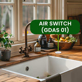 24 in Dishwasher 15 place QUIET 110V E-Star +3/4 HP Air Switch Garbage Disposer
