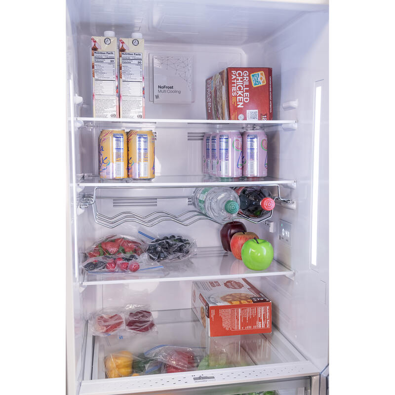 Conserv 12cf No Frost Bottom Freezer Refrigerator Wine Rack GARAGE READY E-Star