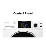 Laveuse à chargement frontal 1,6 pi³/15 lb, blanc, 110 V, 15 programmes + cycle pour animaux de compagnie