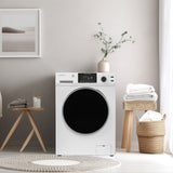 Laveuse à chargement frontal 1,6 pi³/15 lb, blanc, 110 V, 15 programmes + cycle pour animaux de compagnie