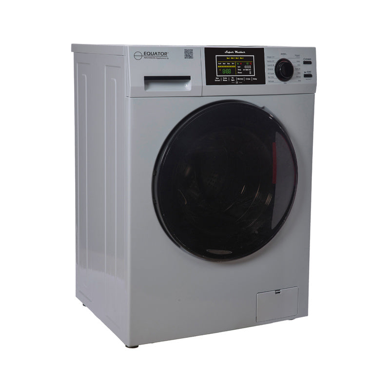 Laveuse à chargement frontal 1,6 pi³/15 lb, blanc, 110 V, 15 programmes + cycle pour animaux de compagnie