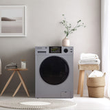 Laveuse à chargement frontal 1,6 pi³/15 lb, blanc, 110 V, 15 programmes + cycle pour animaux de compagnie