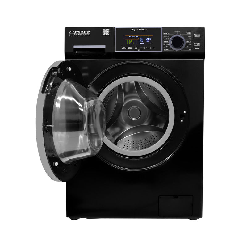 Laveuse à chargement frontal 1,6 pi³/15 lb, blanc, 110 V, 15 programmes + cycle pour animaux de compagnie