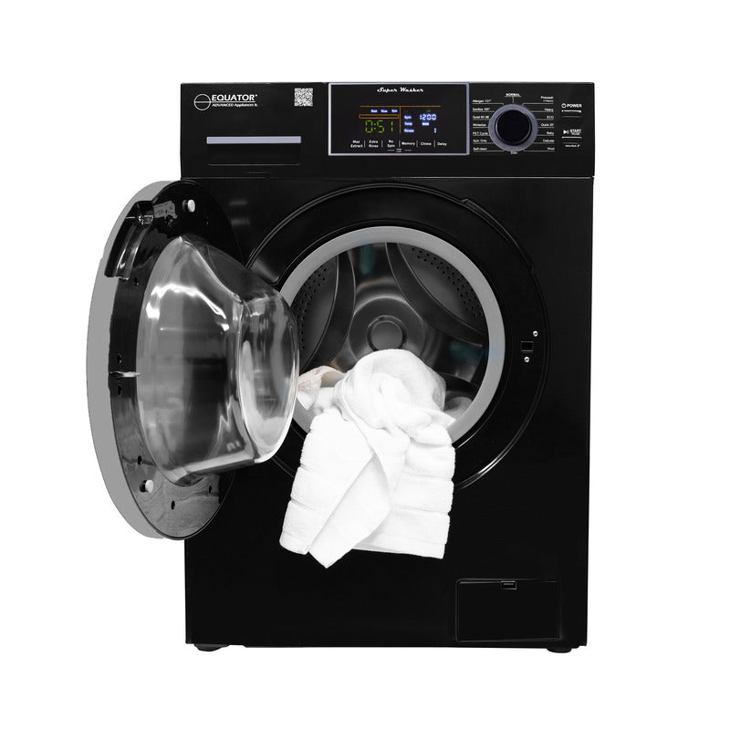 Laveuse à chargement frontal 1,6 pi³/15 lb, blanc, 110 V, 15 programmes + cycle pour animaux de compagnie