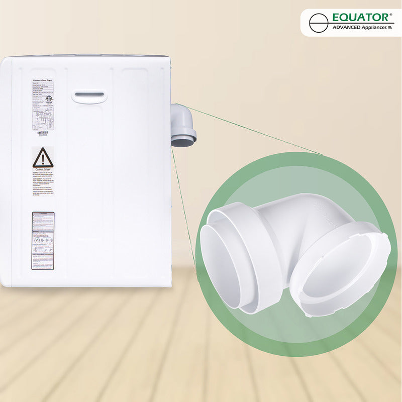 Compact Vented Sensor Dryer 3.5cf/13lbs 110V Bottom control DIGITAL