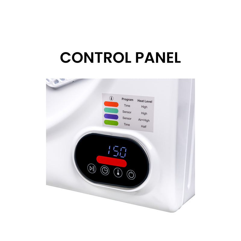 Compact Vented Sensor Dryer 3.5cf/13lbs 110V Bottom control DIGITAL