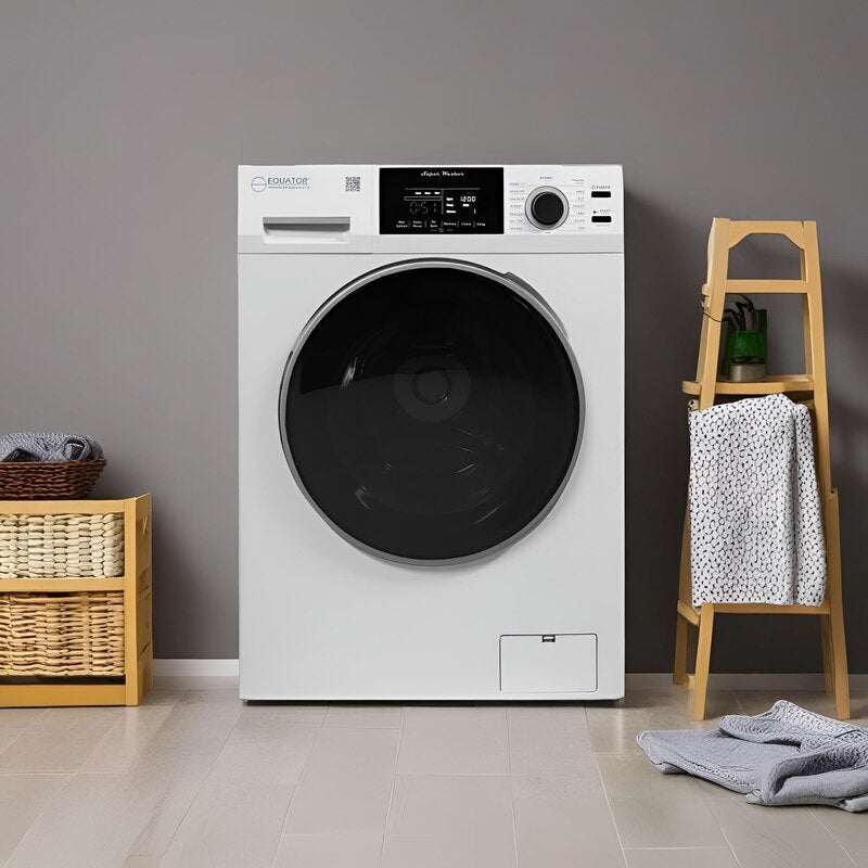 Super Washer 1.9cf/18lbs Sani Allergen Winterize 1400RPM White 110V