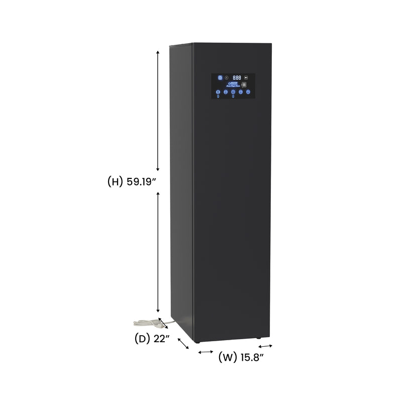 Steam Dryer Closet Sanitize Deodorize Refresh Slim110V