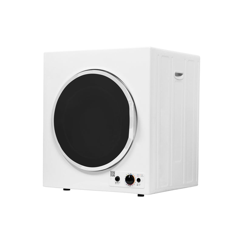 Secadora compacta ventilada con sensor 3.5 pies cúbicos/13 libras 110V CONTROLES INFERIORES (Reacondicionada)