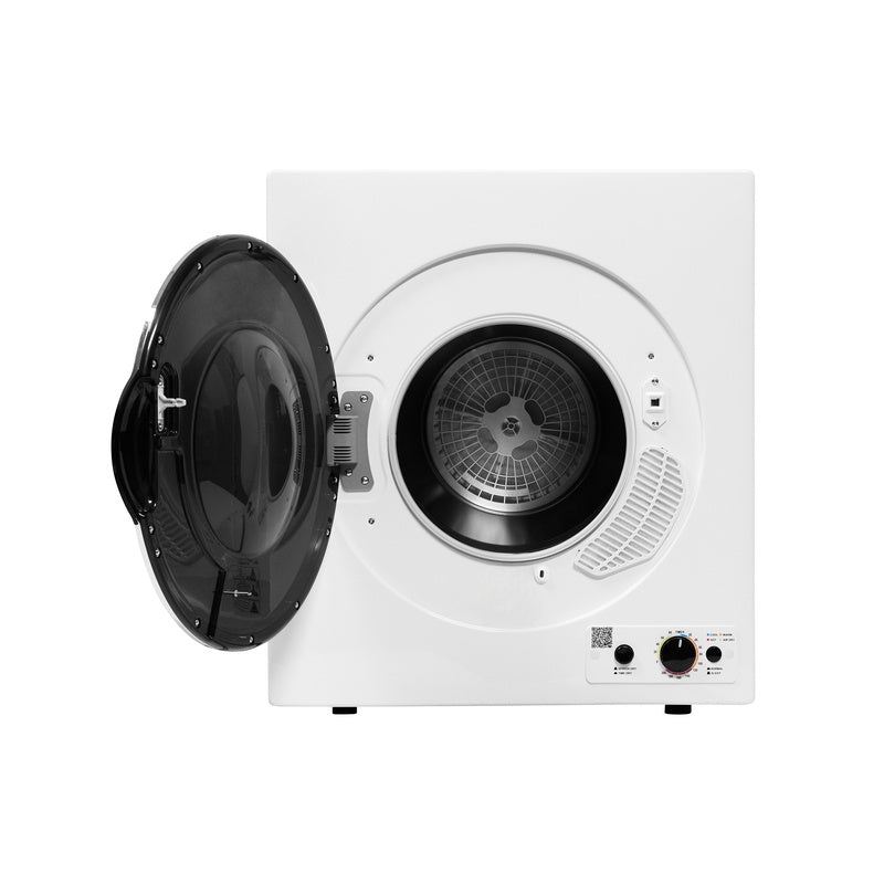 Secadora compacta ventilada con sensor 3.5 pies cúbicos/13 libras 110V CONTROLES INFERIORES (Reacondicionada)