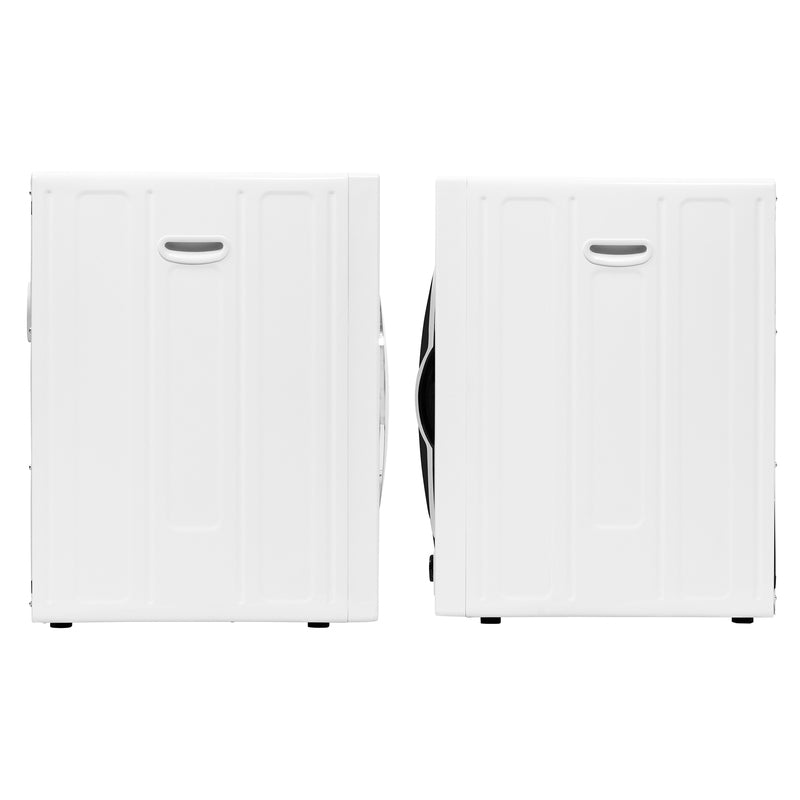 Secadora compacta ventilada con sensor 3.5 pies cúbicos/13 libras 110V CONTROLES INFERIORES (Reacondicionada)