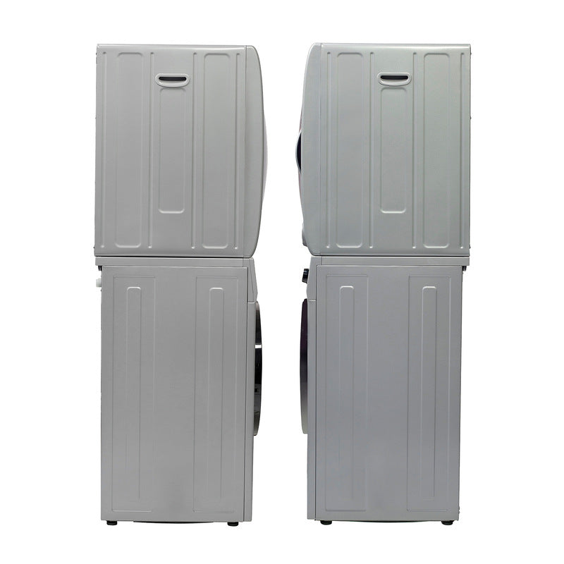 LAVADORA PREMIUM APILABLE 110V EW 826 1.62 pies cúbicos 15 libras + SECADORA VENTILADA DIGI ED 852 3.5 pies cúbicos
