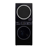 LAVADORA PREMIUM APILABLE 110V EW 826 1.62 pies cúbicos 15 libras + SECADORA VENTILADA DIGI ED 852 3.5 pies cúbicos