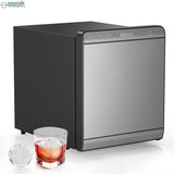 Equator-KB Máquina de hielo SPHERE ICE MAKER transparente de fusión lenta de 2 pulgadas, 110 V + Tanque de agua filtrada