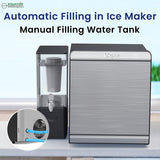Equator-KB Máquina de hielo SPHERE ICE MAKER transparente de fusión lenta de 2 pulgadas, 110 V + Tanque de agua filtrada