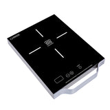 Placa de inducción portátil Equator de 11 pulgadas con un quemador, mango de aluminio LIGHT, 110V