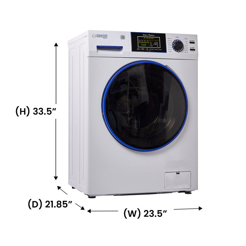 Lave-linge marin ANTIROUILLE 1,62 pi³/15 lb, 1400 tr/min, cycle sel, désinfection, 110 V