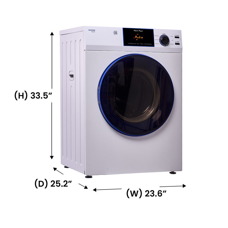 Marine Dryer ANTI CORROSION 3.1 cf/15 lbs Sanitize Sensor Dry Refresh ECO 110V