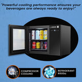 Refrigerador de bebidas de mostrador Equator de 25 pulgadas, 40 latas, control táctil, 110V