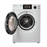 Sèche-linge compact PREMIUM 24 po à évacuation avec prise pour laveuse, 3,1 pi³/13 lb, capteur, 110 V