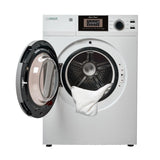Sèche-linge compact PREMIUM 24 po à évacuation avec prise pour laveuse, 3,1 pi³/13 lb, capteur, 110 V
