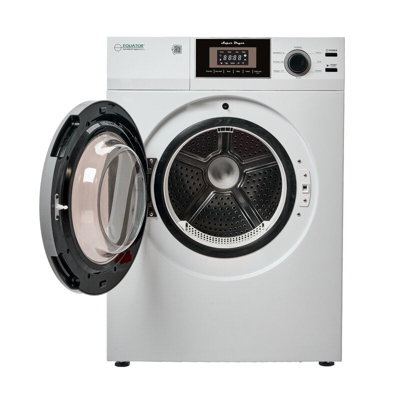 Sèche-linge compact PREMIUM 24 po à évacuation avec prise pour laveuse, 3,1 pi³/13 lb, capteur, 110 V